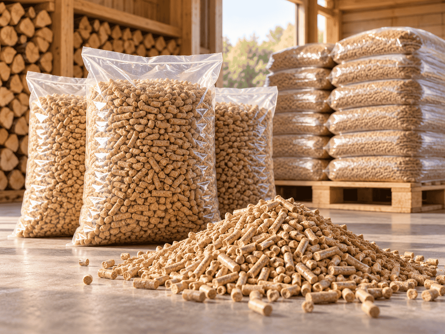 Holzpellets für effizientes Heizen