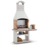 Palazzetti Boavista – Grillkamin aus Beton- Grillrost 68x40 cm