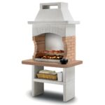 Palazzetti Gran Canaria – Grillkamin aus Beton – Grillrost 68x40 cm