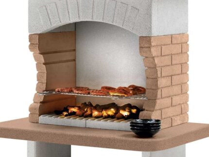 Palazzetti Gran Canaria – Grillkamin aus Beton – Grillrost 68x40 cm – image 2