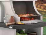 Palazzetti Bastia – Kombi-Grillkamin mit Holzbackofen aus Betonstein – image 4