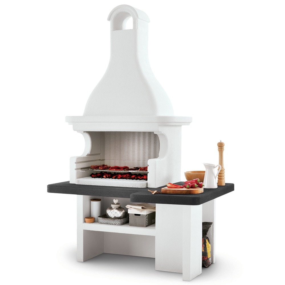 Palazzetti Mauritius – Grillkamin aus Beton Palazzetti Mauritius – Grillkamin aus Beton