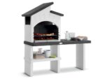 Palazzetti Ravello – Holz-Grillkamin aus Beton – Grillrost 68x40 cm – image 4