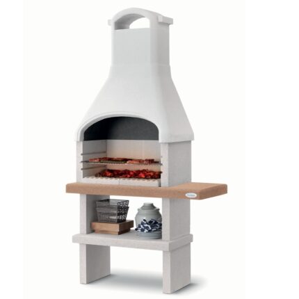 Palazzetti Rimini – Grillkamin aus Beton – Grillfläche 68x40 cm
