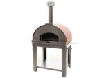 Fontana Mangiafuoco – Holzbackofen für den Außenbereich mit Wagen – Rot – image 3