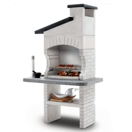 Palazzetti Guanaco 2 – Grillkamin – für Holz und Holzkohle