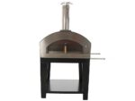 Rossofuoco Nonna Luisa – Holzbackofen für den Außenbereich mit Wagen – schwarz – image 3