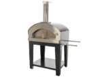 Rossofuoco Nonna Luisa – Holzbackofen für den Außenbereich mit Wagen – schwarz – image 4