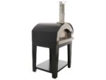 Rossofuoco Nonna Luisa – Holzbackofen für den Außenbereich mit Wagen – schwarz – image 6
