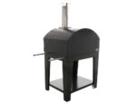 Rossofuoco Nonna Luisa – Holzbackofen für den Außenbereich mit Wagen – schwarz – image 8