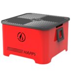 Linea VZ Happy Rot – Tragbarer Pelletgrill