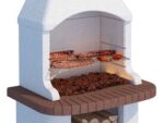 Linea VZ Tremiti – Grillkamin für Holz/Holzkohle – image 6