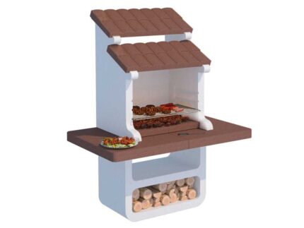Linea VZ Portocervo – Grillkamin – für Holz und Holzkohle – image 2