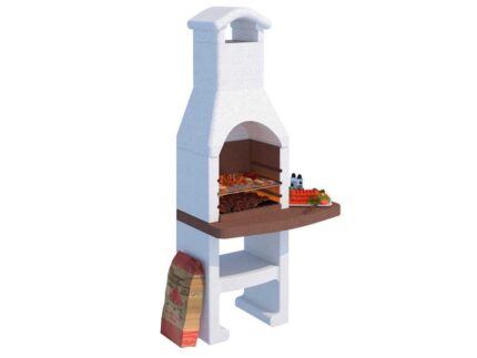 Linea VZ Mentone – Grillkamin – für Holzkohle – image 2