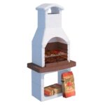 Linea VZ San Remo – Grillkamin – für Holzkohle