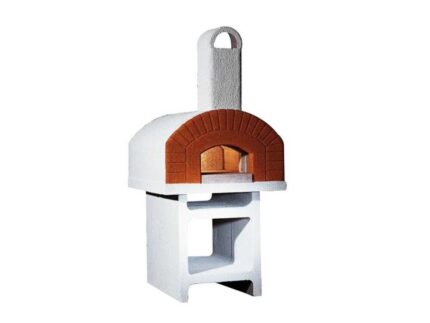 Linea VZ Portici – Holzbackofen für draußen aus Beton – Backfläche 72x70 cm – image 2
