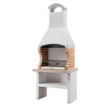Palazzetti Ariel – Modul-Grillkamin aus Beton – für Holz und Holzkohle
