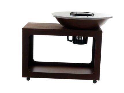 RoyalFood COR-4250 – Holzgrill aus Corten-Stahl – image 2