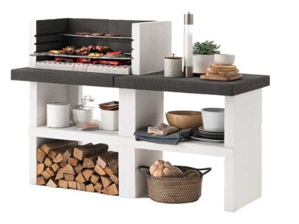 Palazzetti Menton – Grillkamin für Holz und Holzkohle – image 2