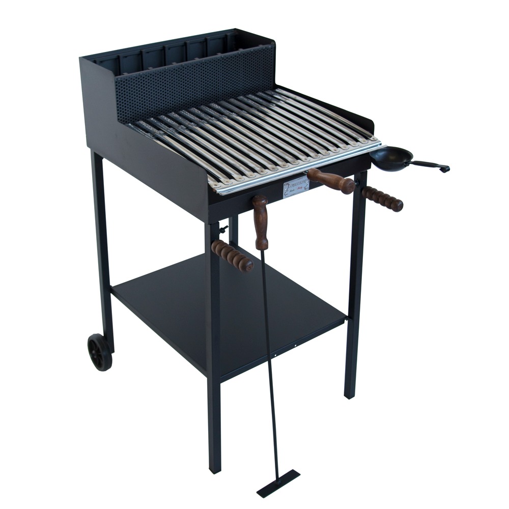 Cruccolini Belvedere – Handgefertigter Holz- und Kohlegrill aus Eisen Cruccolini Belvedere – Handgefertigter Holz- und Kohlegrill aus Eisen