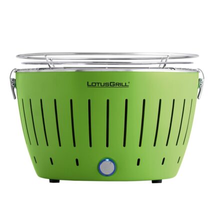 LotusGrill LG G34 U GR – Tragbarer Außen-Grill – Gehäuse grün