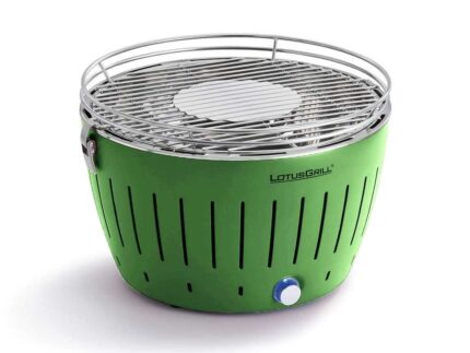 LotusGrill LG G34 U GR – Tragbarer Außen-Grill – Gehäuse grün – image 2