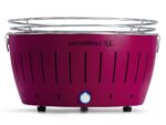 LotusGrill LG G435 U PU – Tragbarer XL-Holzkohlegrill für den Außenbereich – Violette Außenhülle – image 4