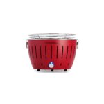 LotusGrill LG G28 U RD – Tragbarer Mini-Holzkohlegrill für den Außenbereich – Rotes Außengehäuse – image 2