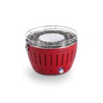 LotusGrill LG G28 U RD – Tragbarer Mini-Holzkohlegrill für den Außenbereich – Rotes Außengehäuse – image 3