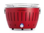 LotusGrill LG G28 U RD – Tragbarer Mini-Holzkohlegrill für den Außenbereich – Rotes Außengehäuse – image 6