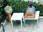 Pizza Party 70x70 Pietra – Holz-Pizzaofen für den Außenbereich – Backraum 60x60 cm – Backboden aus Schamottsteinen – image 7