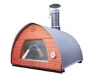 Pizza Party 70x70 Pietra – Holz-Pizzaofen für den Außenbereich – Backraum 60 x 60 cm – Backboden aus Biscotto – image 4