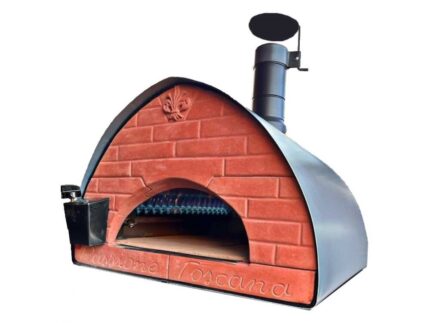 Pizza Party Bollore – Hybrid-Pizzaofen 2-in-1 Gas/Holz – Backraum 60 x 60 cm – Backboden aus Biscotto – image 2