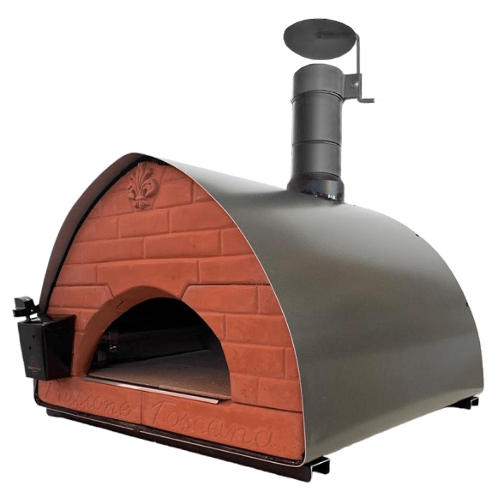 Pizza Party Bollore Pietra – Hybrid-Pizzaofen 2-in-1 Gas/Holz – Backraum 60 x 60 cm – Backboden aus Biscotto Pizza Party Bollore Pietra – Hybrid-Pizzaofen 2-in-1 Gas/Holz – Backraum 60 x 60 cm – Backboden aus Biscotto