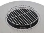 Royal Food FOL-3400 – Holz- und Holzkohlegrill mit Grillplatte und Grillrost aus Edelstahl – image 3