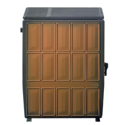 Wamsler KS 109-6 A Dauerbrandofen 6 kW – Email Maron mit Anheizautomatik