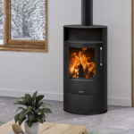 Justus Island 7 2.0 Dauerbrandofen 7 kW – Stahl Schwarz – image 7