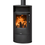Justus Island 7 2.0 Dauerbrandofen 7 kW – Stahl Schwarz – image 8
