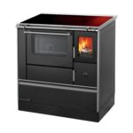 Wamsler Westminster K 176 F/A 90 Küchenherd 5 kW – Glaskeramik Schwarz, Backfach links
