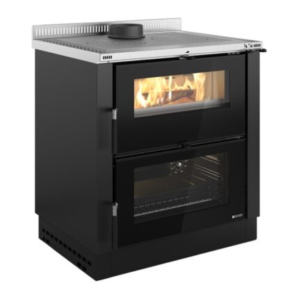 La Nordica Verona XXL.16 Holzherd 7,1 kW – Anthrazit-Schwarz