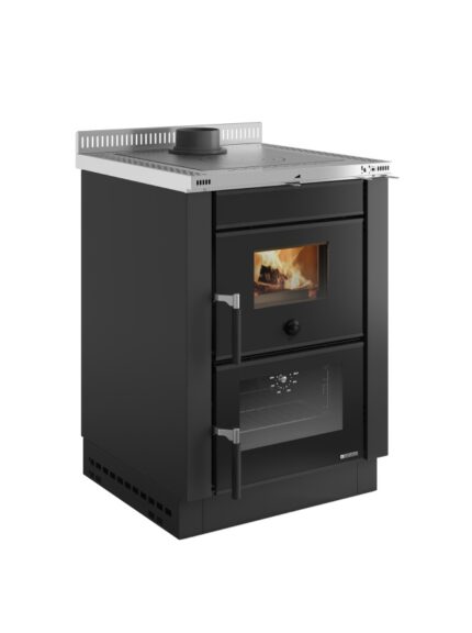 La Nordica Verona XXL.16 Holzherd 7,1 kW – Anthrazit-Schwarz – image 2