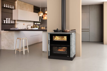 La Nordica Verona XXL.16 Holzherd 7,1 kW – Petra (Naturstein) – image 2