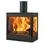 Panadero Onix Wall Kaminofen 7,8 kW – Stahl Schwarz