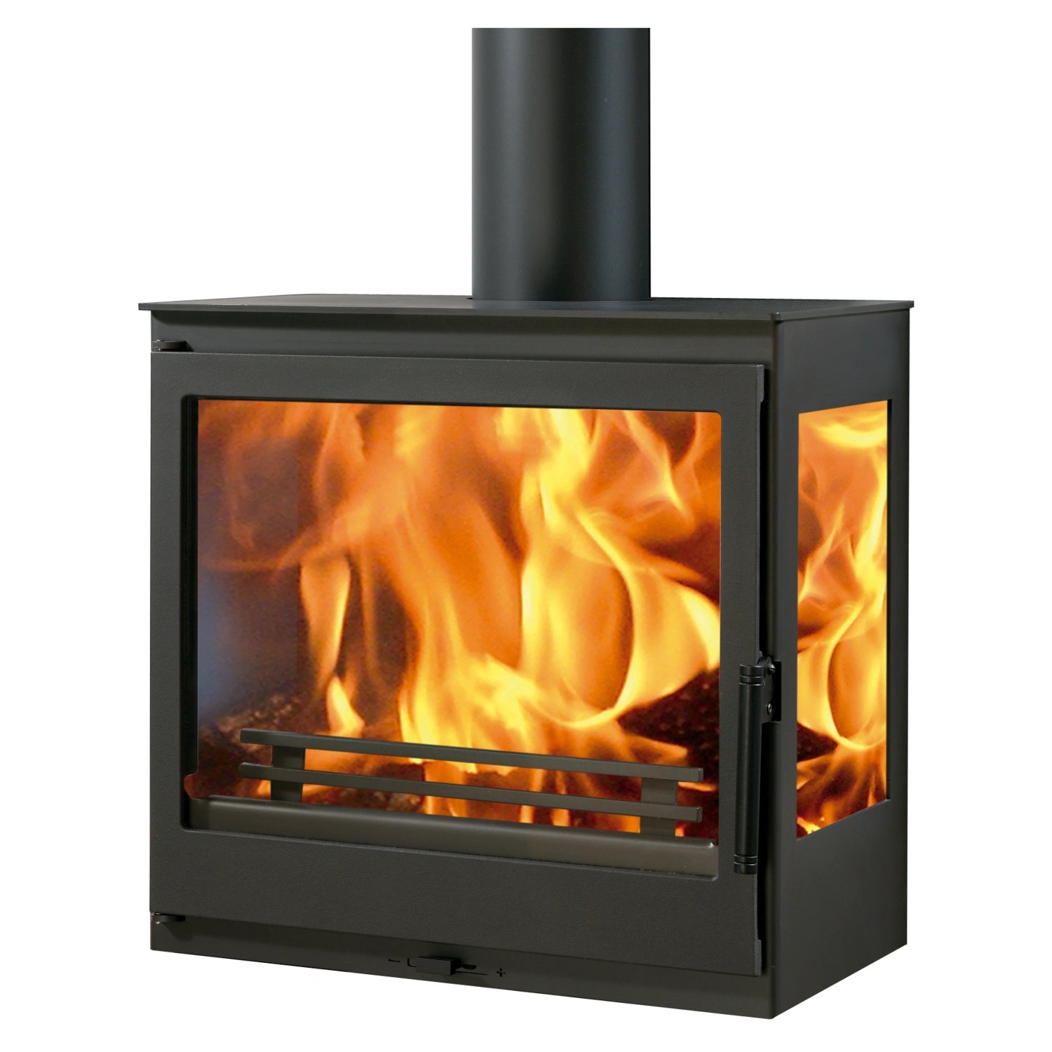 Panadero Onix Wall Kaminofen 7,8 kW – Stahl Schwarz Panadero Onix Wall Kaminofen 7,8 kW – Stahl Schwarz