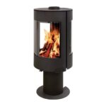 France Turbo Serena 8 Kaminofen 8 kW – Stahl Schwarz