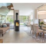 Fireplace Amarant Kaminofen 5 kW – Stahl Schwarz – image 4