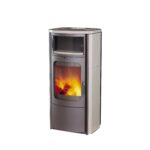 Hark Opera-B Kaminofen 7 kW – Keramik Cremeweiß – image 2