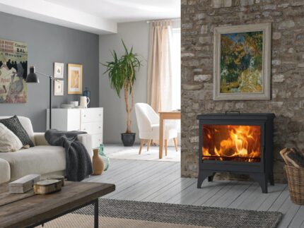 Panadero Boheme Kaminofen Stahl Schwarz 8,2 kW – image 2