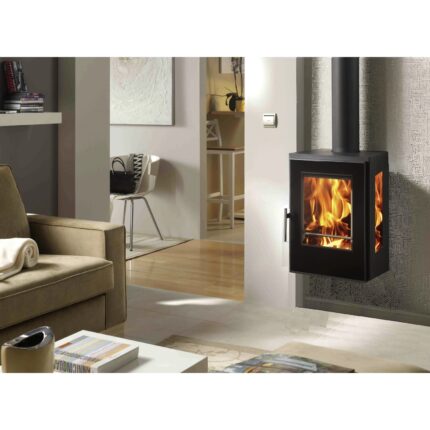 Panadero Inca Wall Kaminofen Stahl Schwarz 7,2 kW – image 2