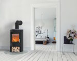 Fireplace Zaria Top Kaminofen Stahl Schwarz 6 kW – image 2
